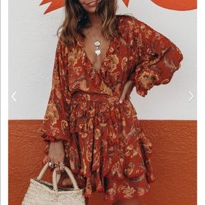 🍂Spell Aurora Long Sleeve Playdress🍂